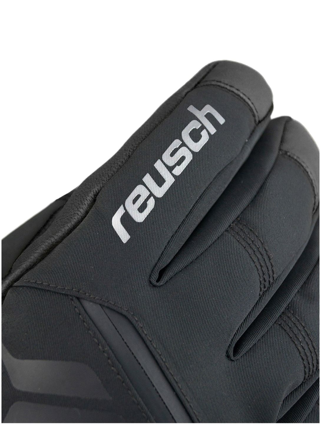 Reusch, Down Spirit GORE-TEX SC ski gloves men Black / Silver black, Zilver 