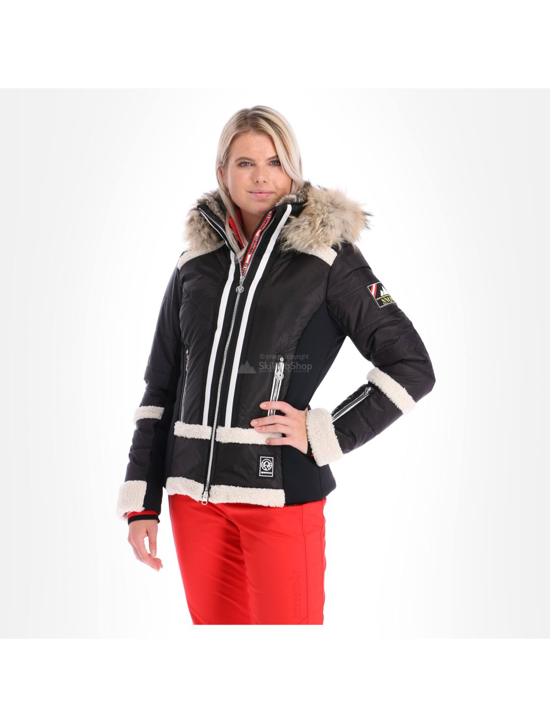 Sportalm, ski jacket, Recco Rescue system, women, black