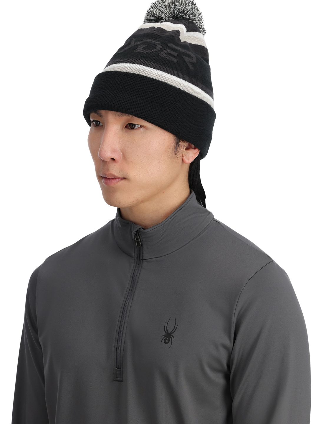 Spyder, Icebox beanie men Black black 