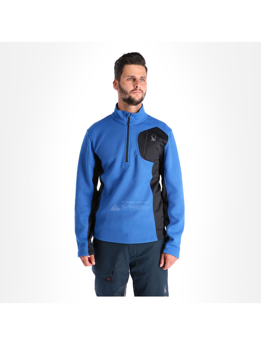 Spyder bandit half zip stryke outlet jacket