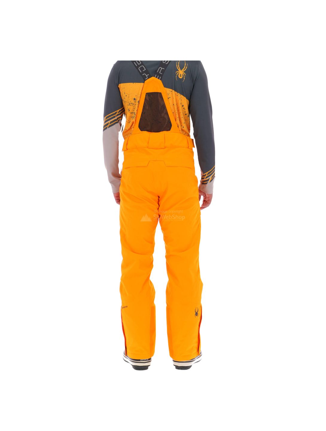 Spyder, Dare GTX ski pants men flare orange