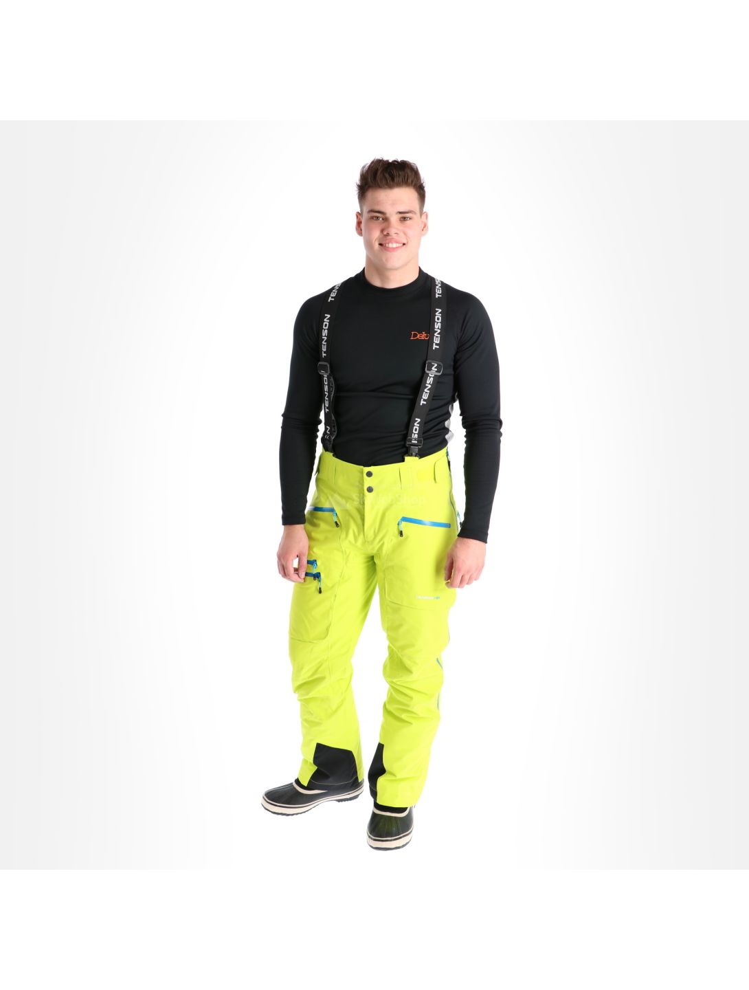 Tenson, Buck Race, ski pants, men, Light green