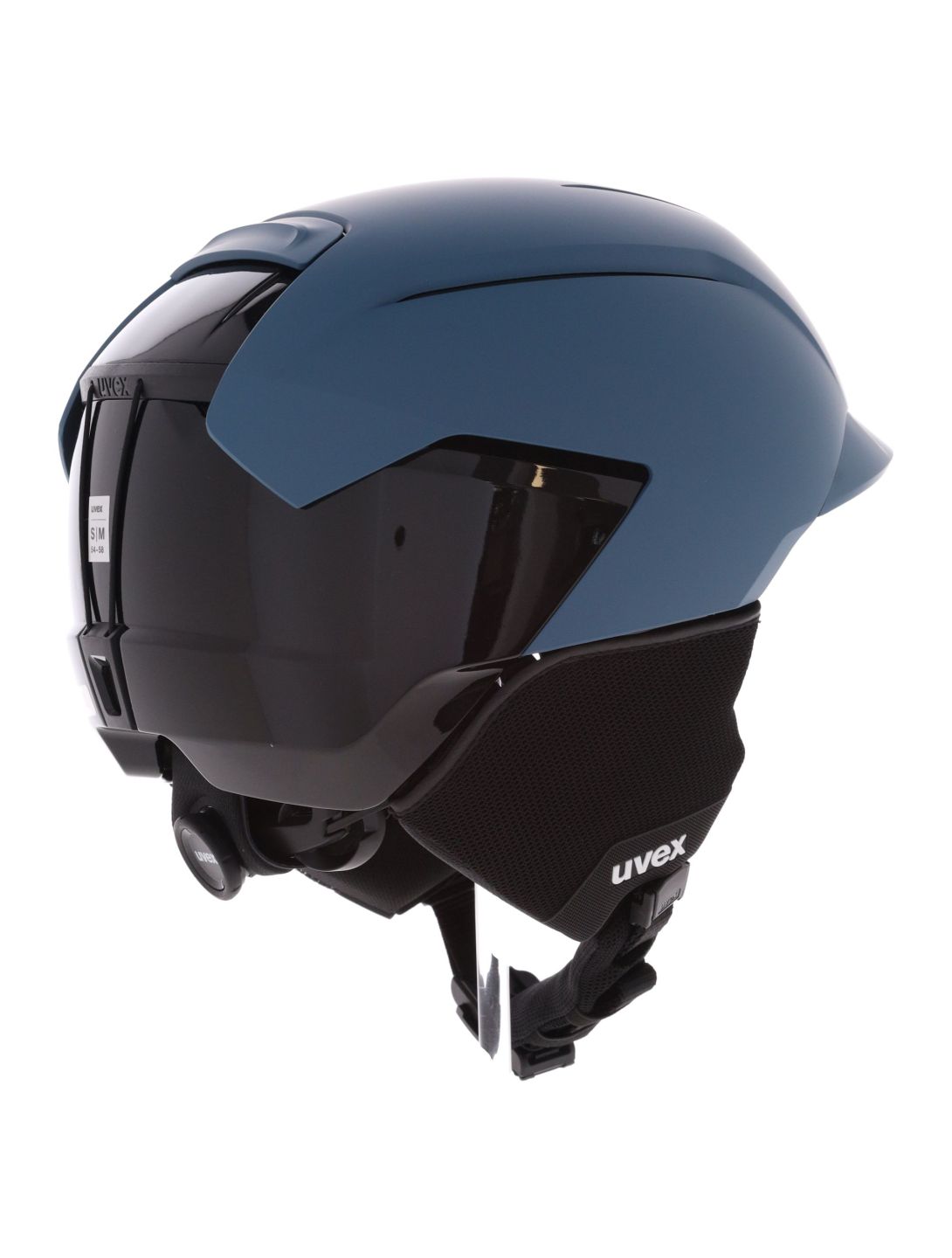 Uvex, Levitate MIPS ski helmet unisex Stone Blue / Black Matt blue 