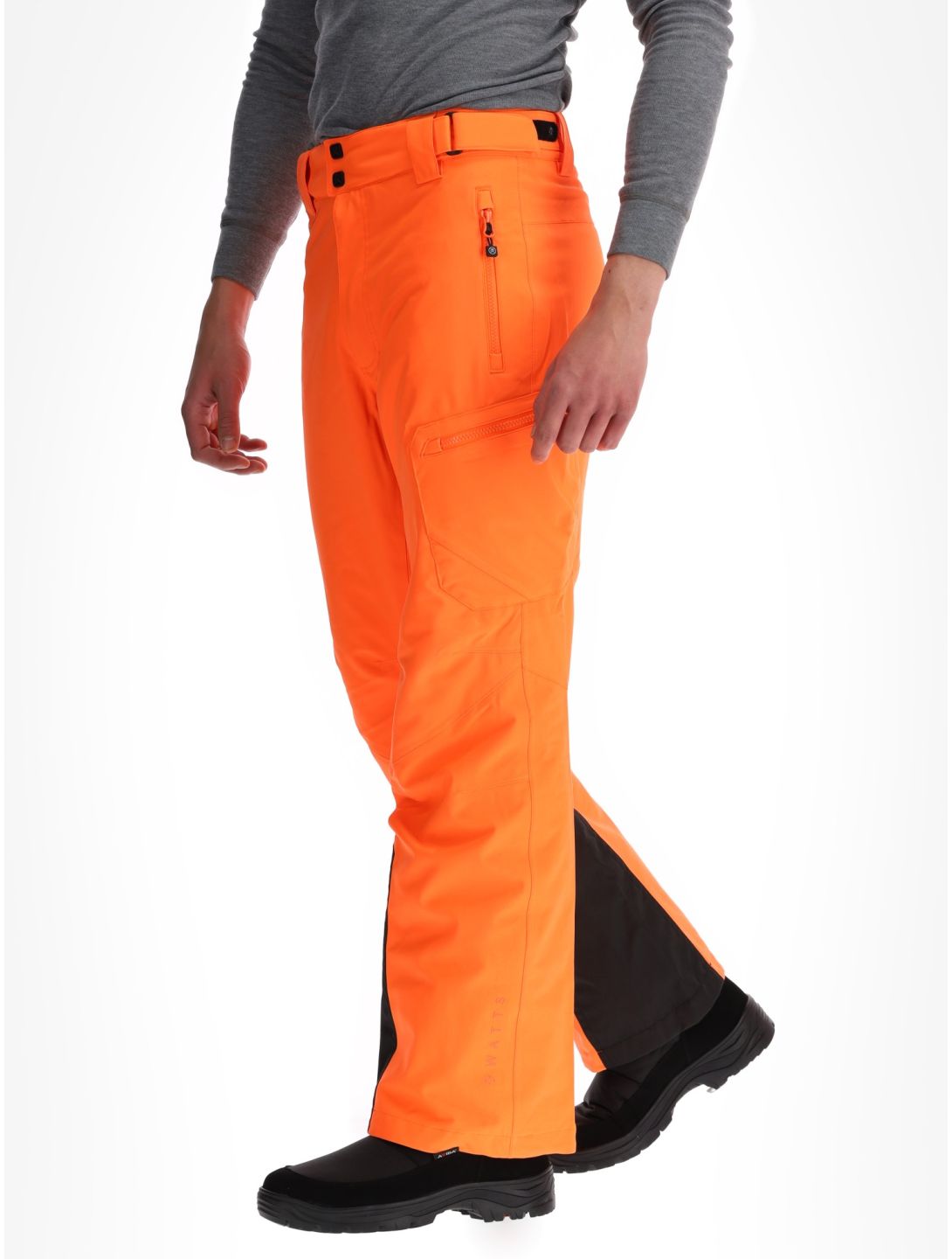 Watts, GOSTT ski pants men Orange Fluo orange 