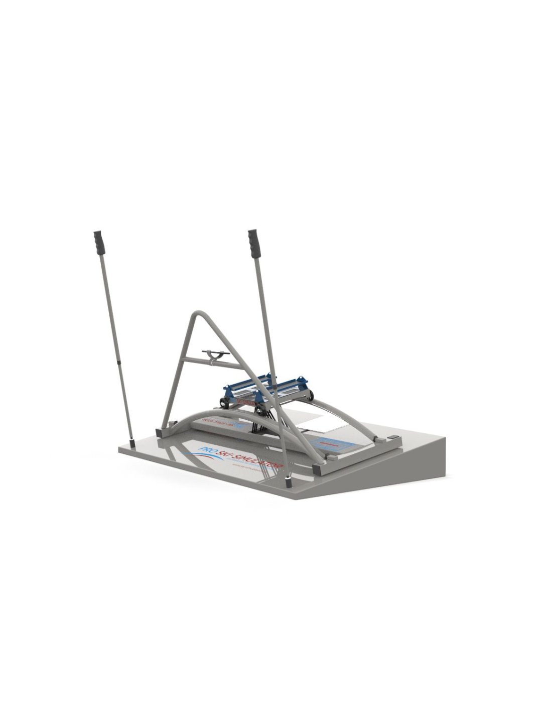 Pro Ski Simulator Professional Ski Simulator ski simulator grey