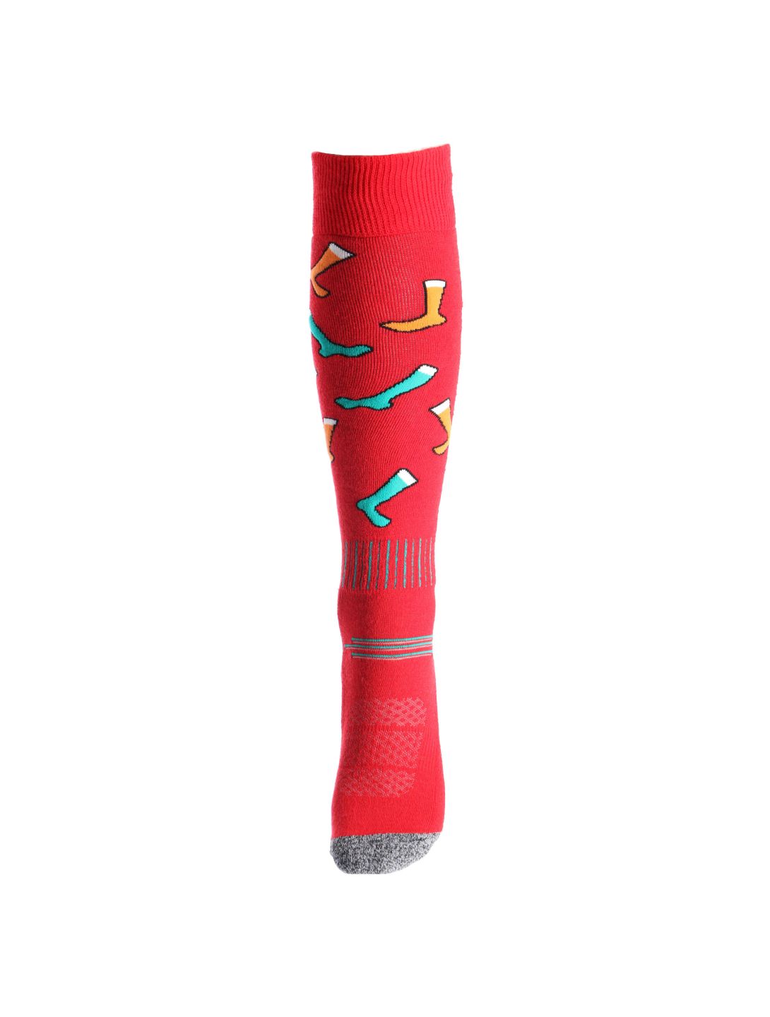 Deluni, Joyride ski socks unisex Socks On Socks Red red 