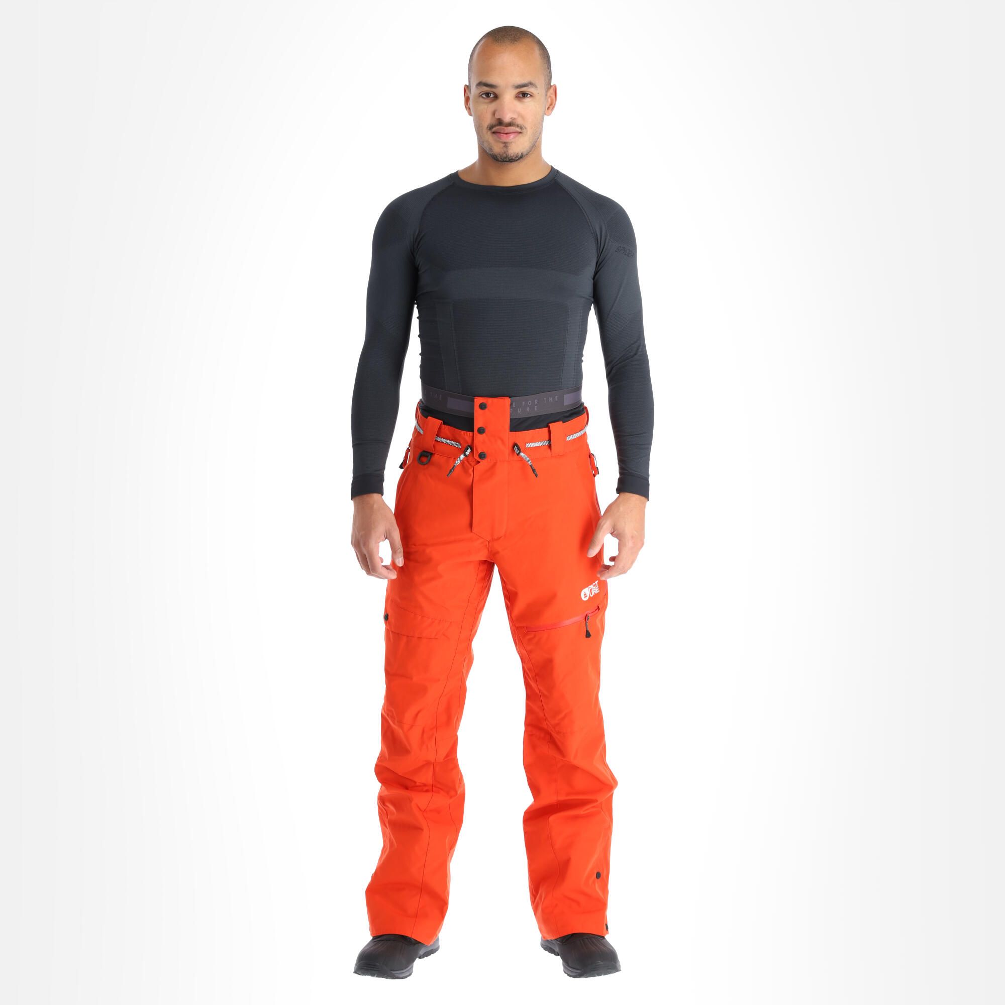 red snow pants mens