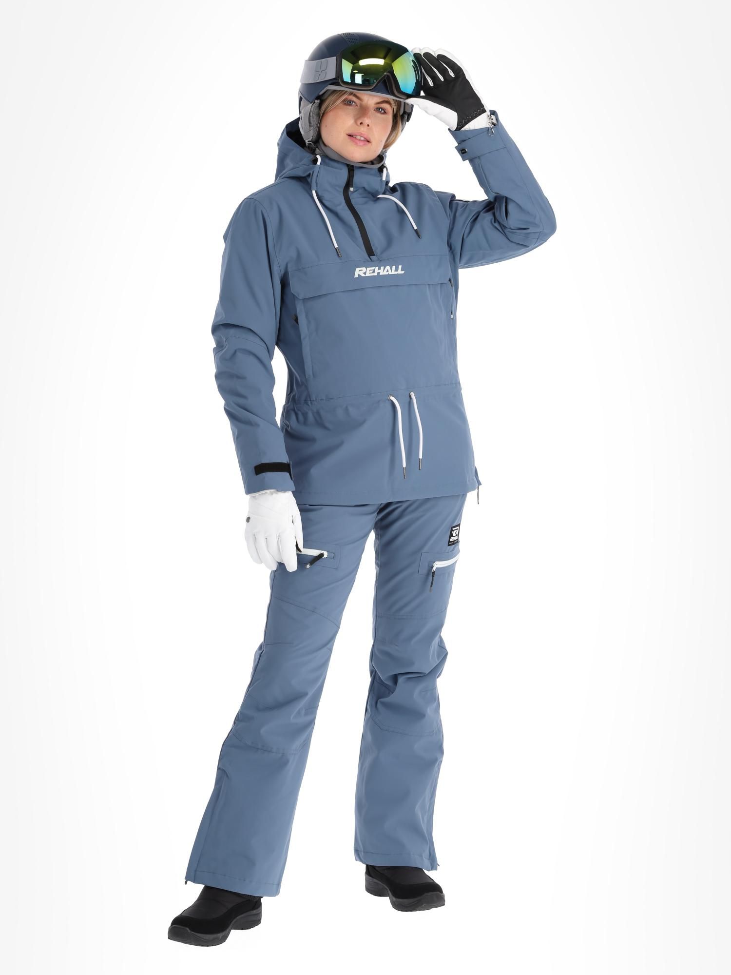 Rehall, Loiza-R winter anorak women China Blue blue | SkiWebShop