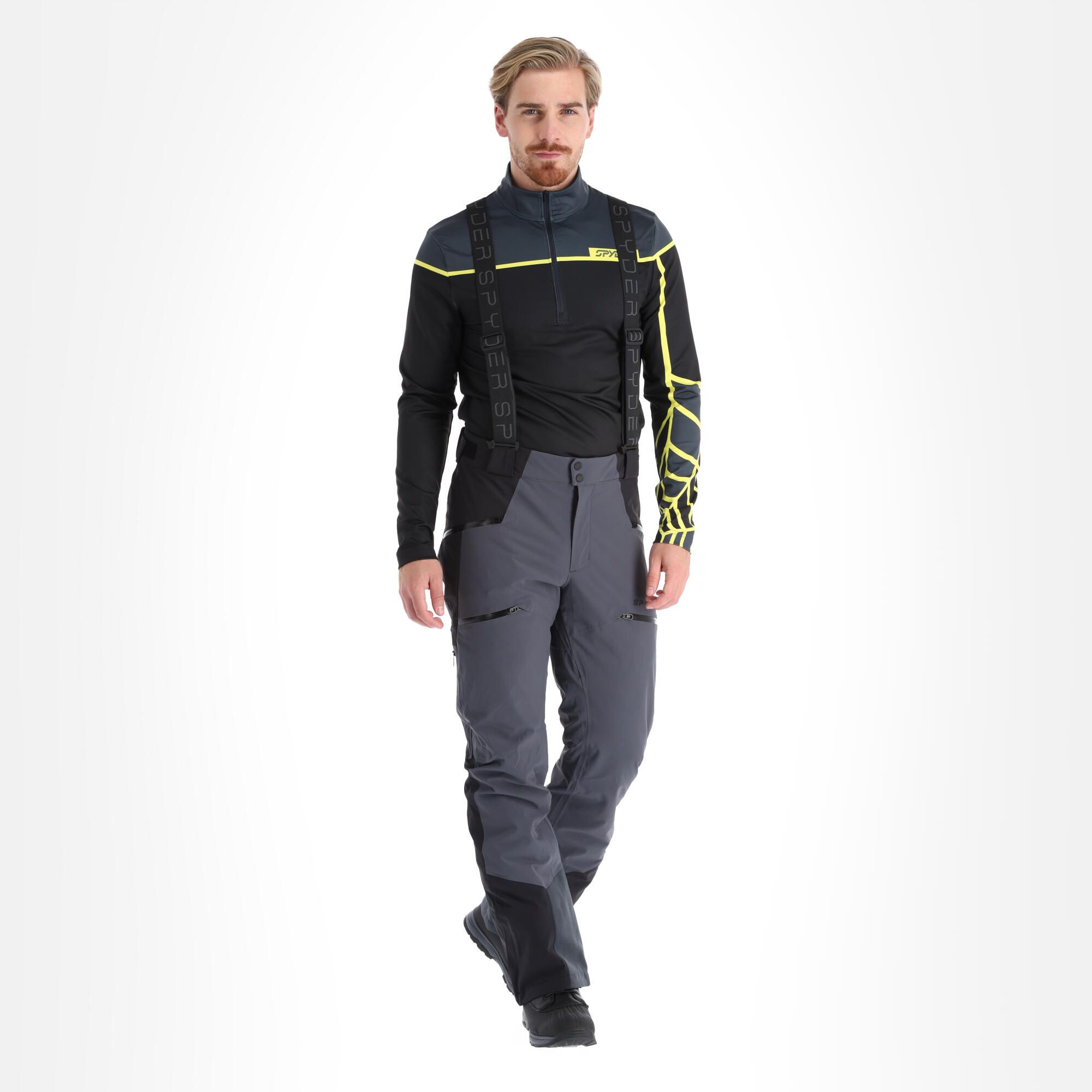 Spyder, Propulsion ski pants men ebony grey | SkiWebShop