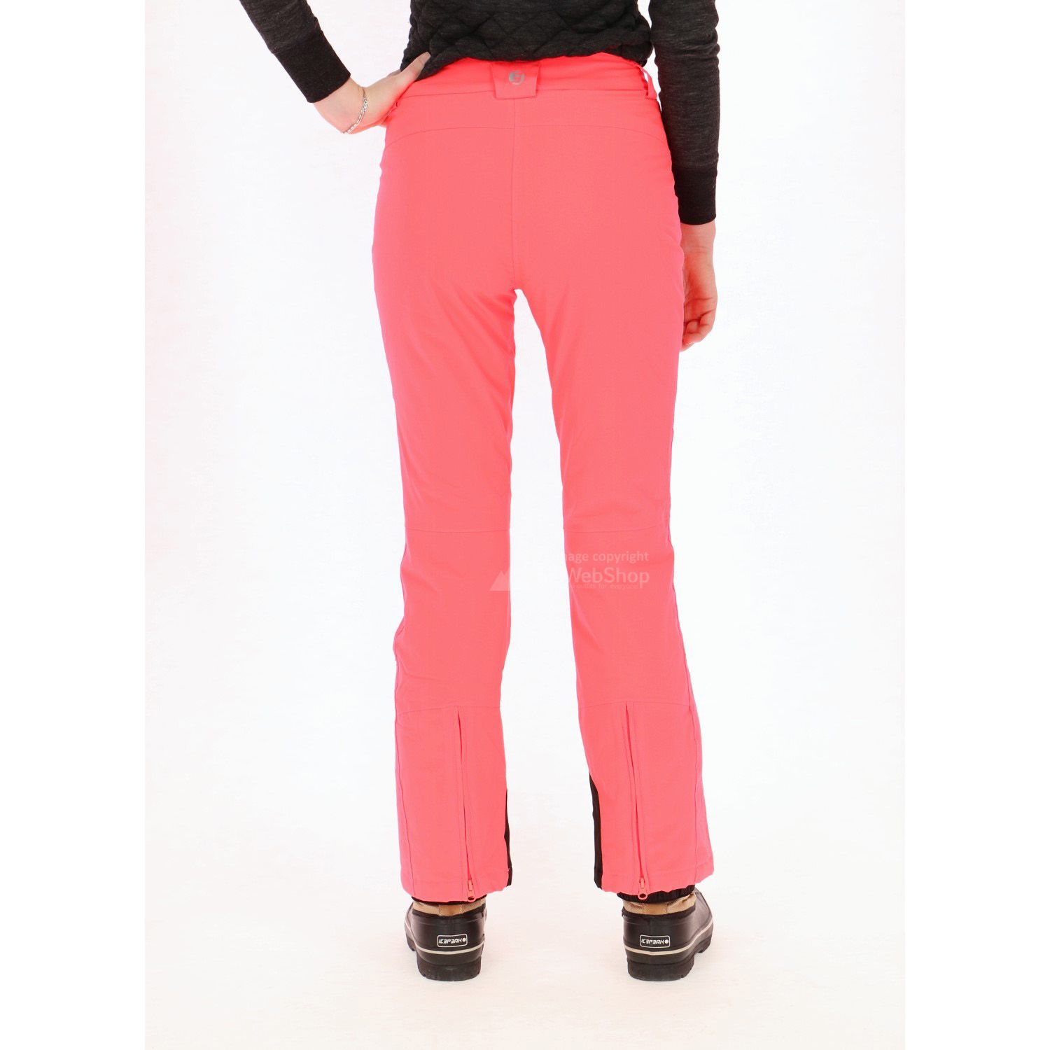 pink ski pants