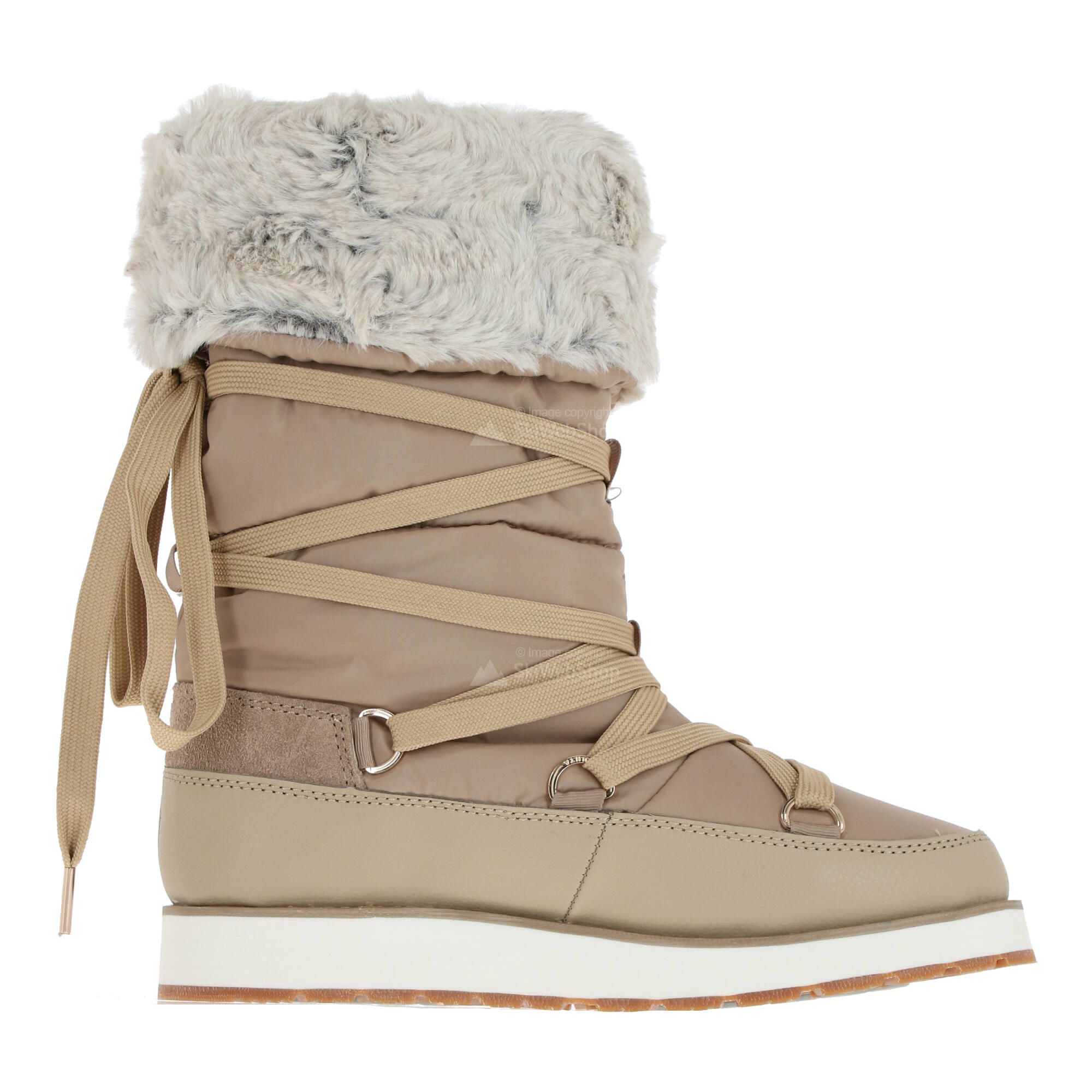 Luhta, Tahtova MS, snow boots, women, beige • SkiWebShopSkiWebShop.com