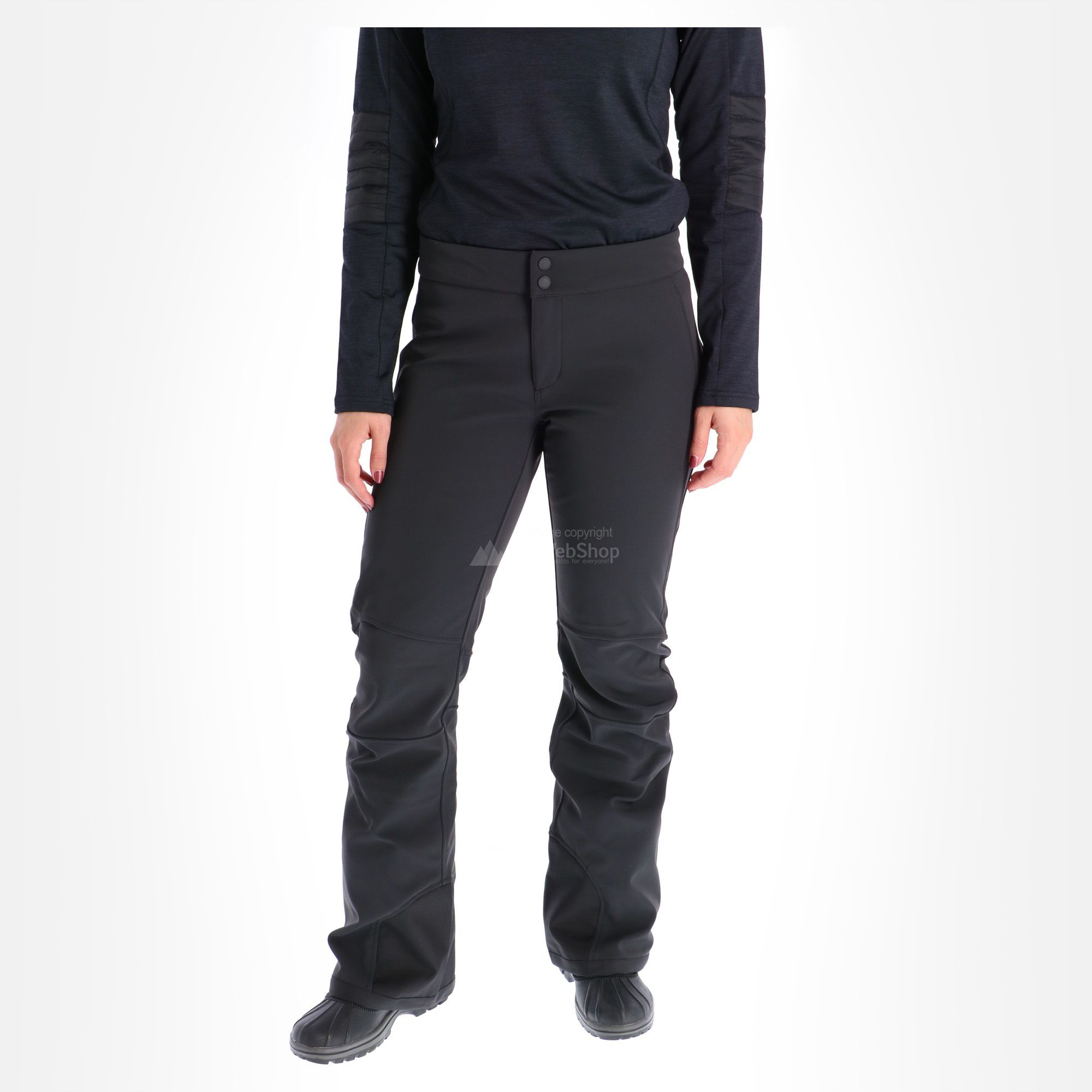 Peak Performance, Stretch, softshell ski pants, slim fit, women, black ...