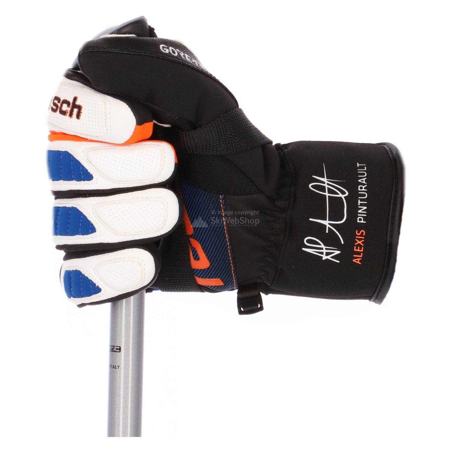 Reusch, Alexis Pinturault GTX, ski gloves, dazzling blue ...