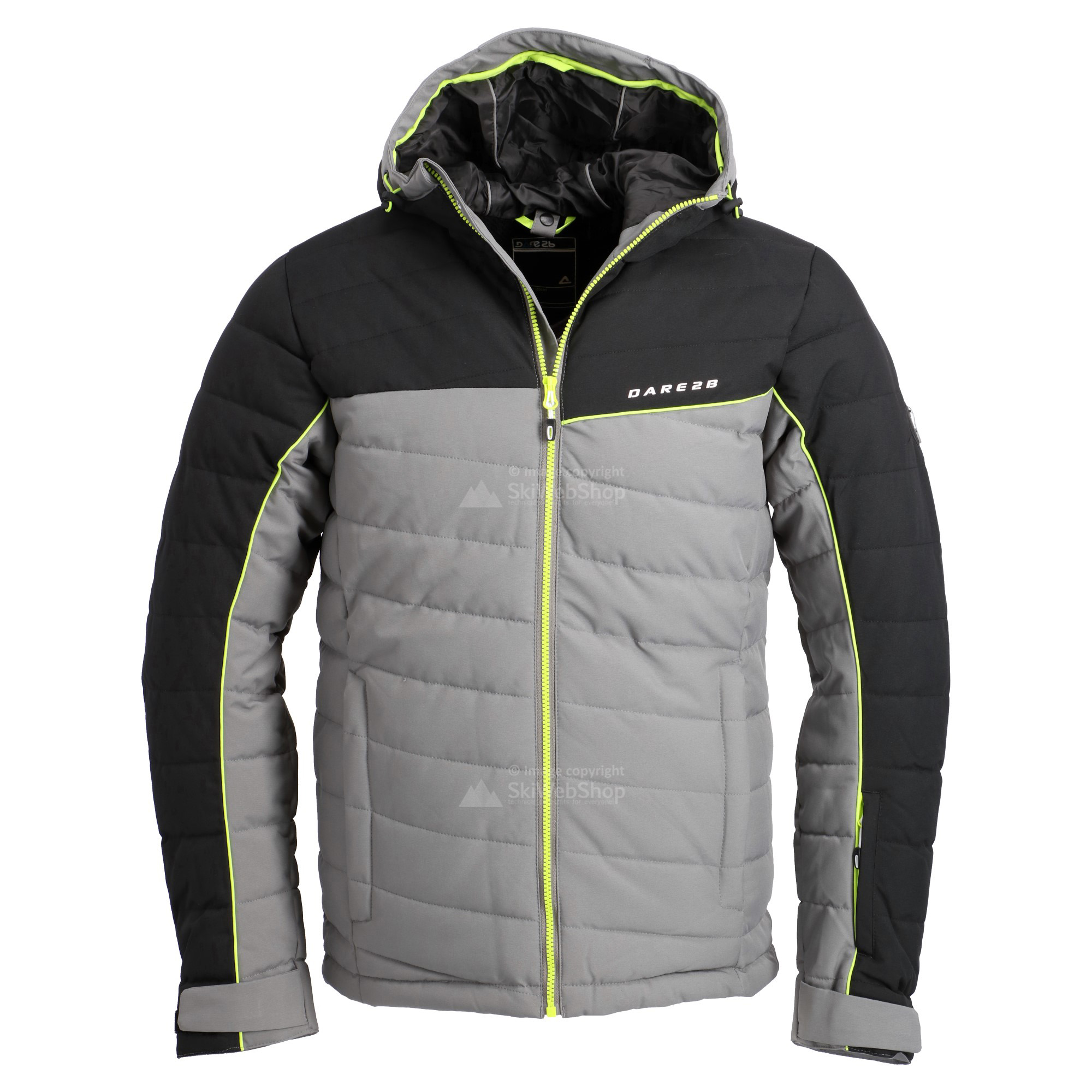 Dare2b, Slalom, ski jacket, men, asteroid grey/black SkiWebShop.com