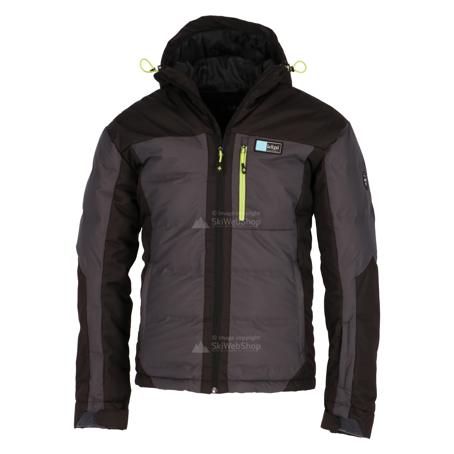 Kilpi, Helios down jacket, men, dark grey SkiWebShop.com