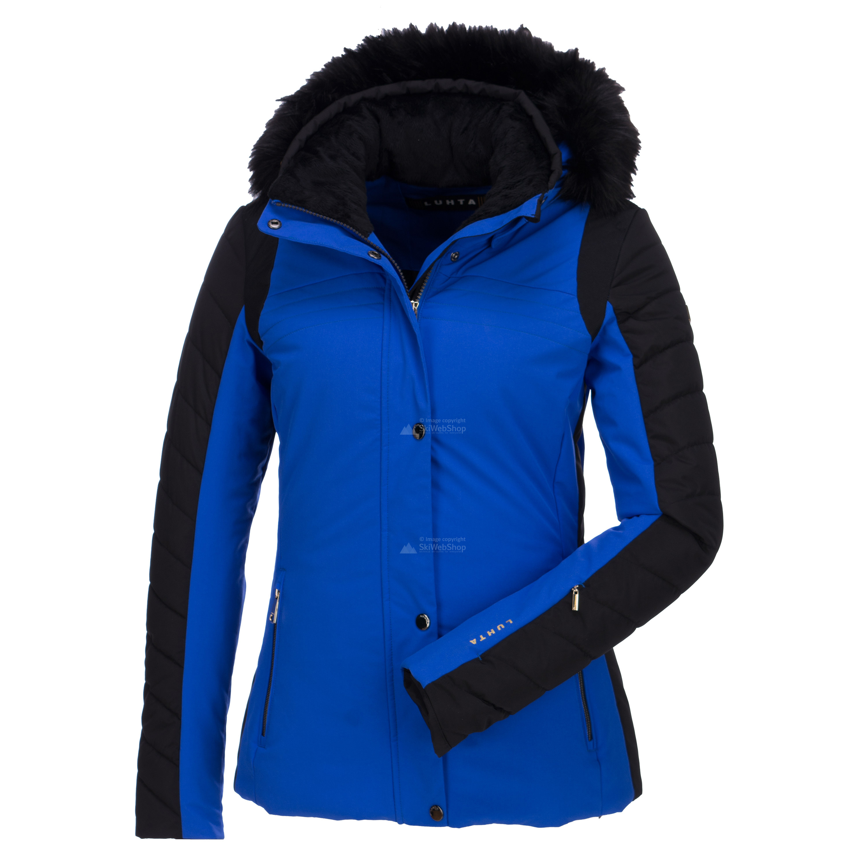 Luhta, Bettina, slim fit ski jacket, 4-way stretch, women, royal blue ...