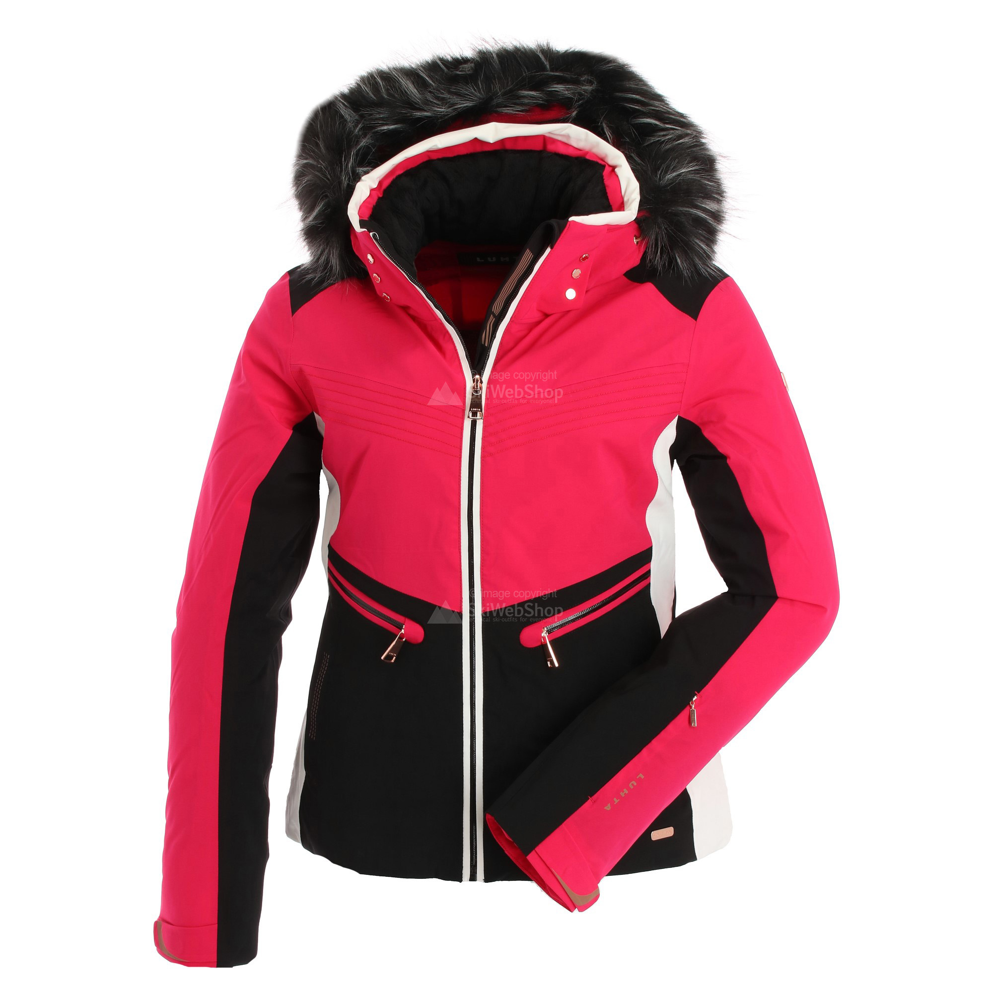 Luhta, Bianka, ski jacket, women, pink SkiWebShop.com