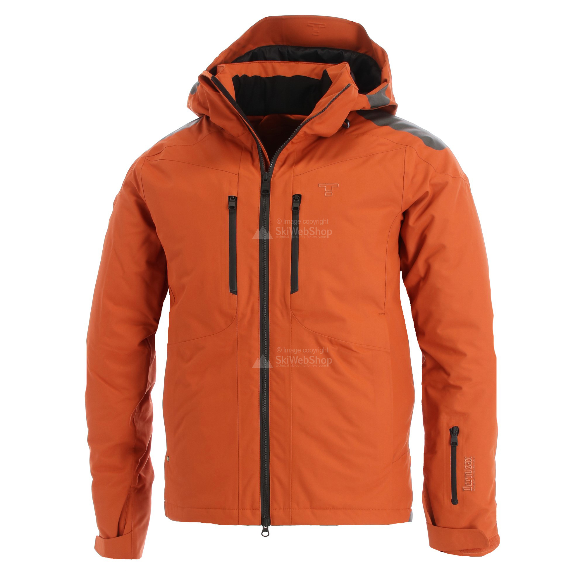 Tenson, Salazar, ski jacket, men, orange SkiWebShop.com