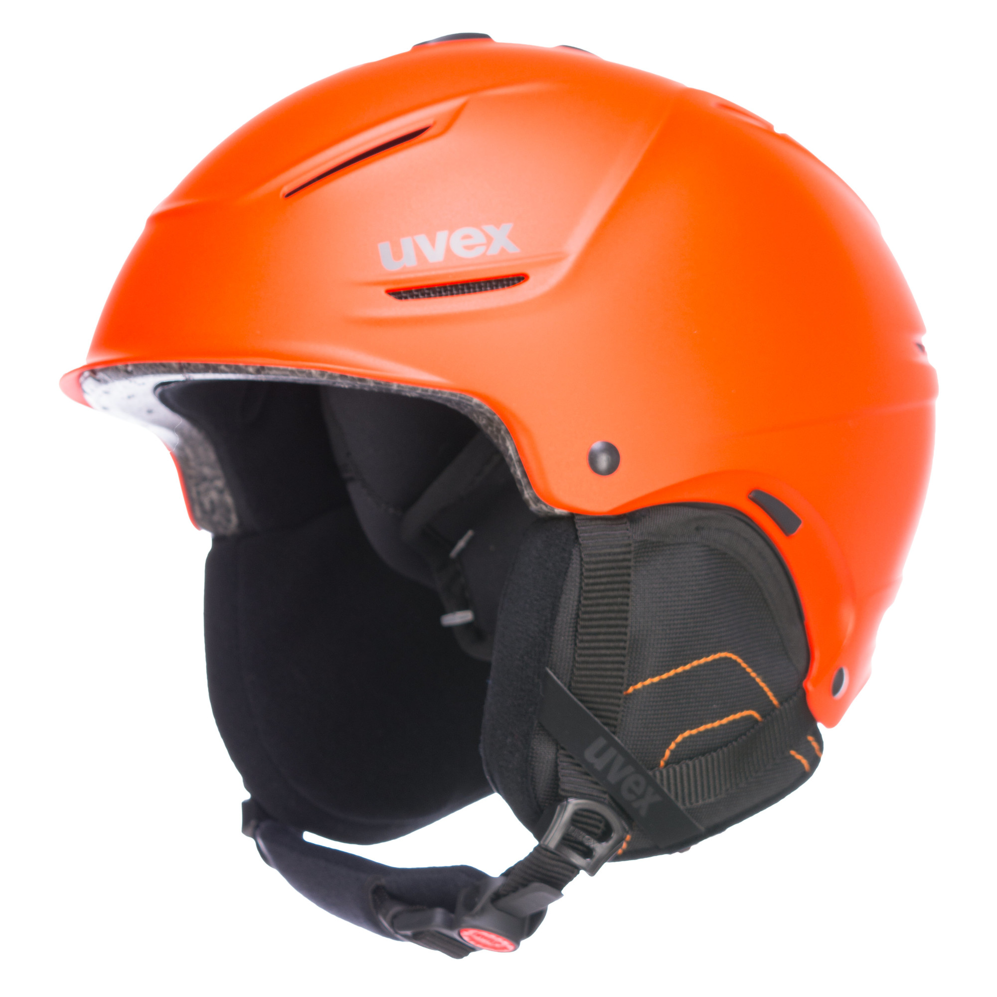 Uvex, p1us ski helmet, orange mat SkiWebShop.com